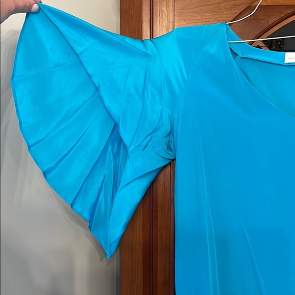 Amanda Uprichard Turquoise Dress - Picture 4 of 6